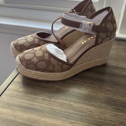 Coach Spadrilles Wedge