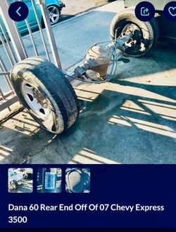 Chevy Express Rear End Differential Dana 60