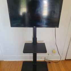 32-Inch TV monitor with vertical stand