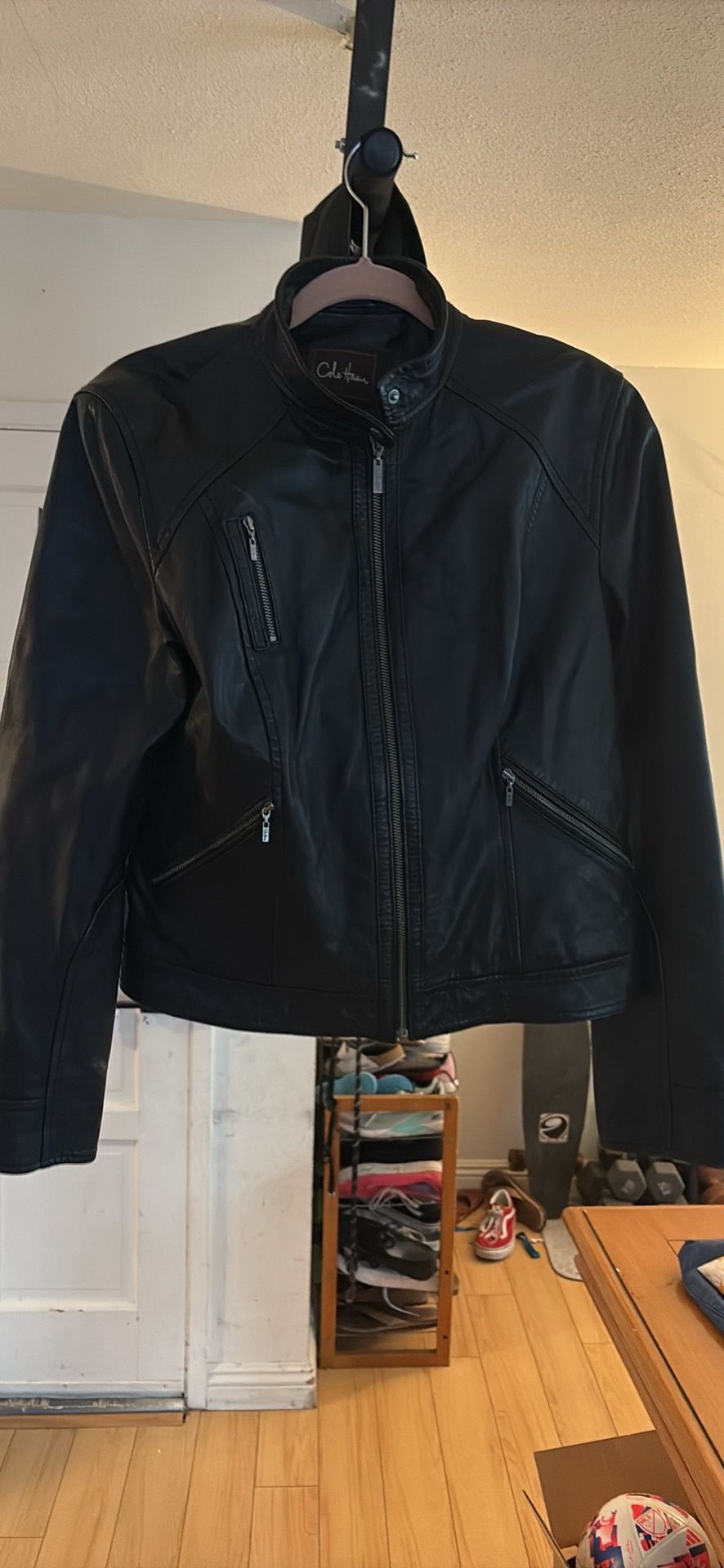Leather jacket