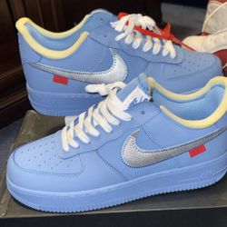 Nike Off White AF1 University Blues 