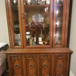Solid Wood Hutch Free