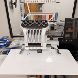 Brother 10 Needle Embroidery Machine 1050X