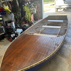 Wood boat