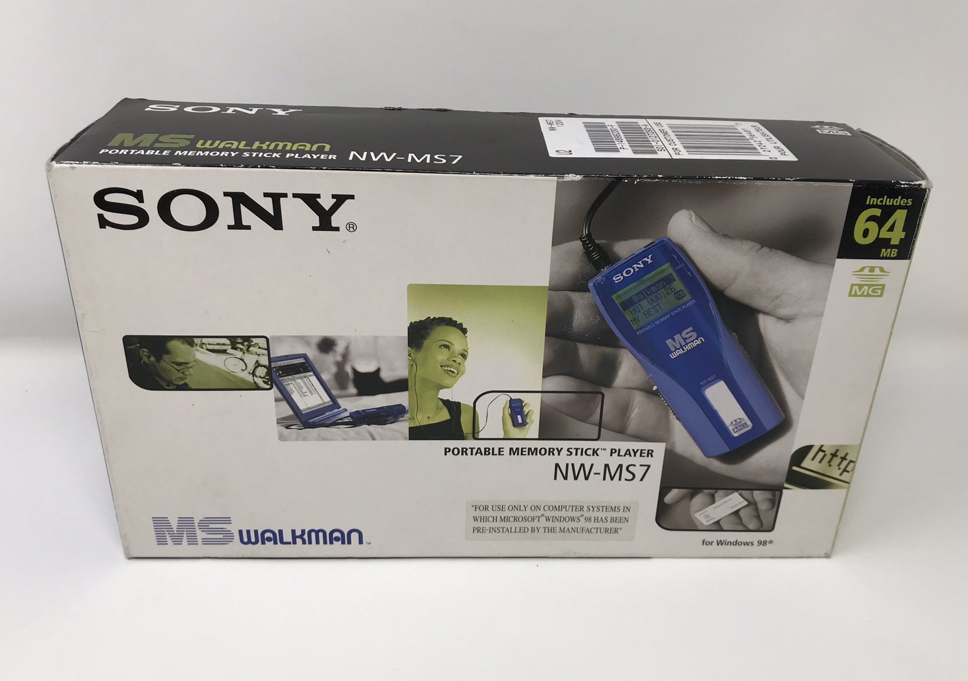 Sony MS Walkman nw-ms7 Portable mp3 Portable Memory Stick Player
