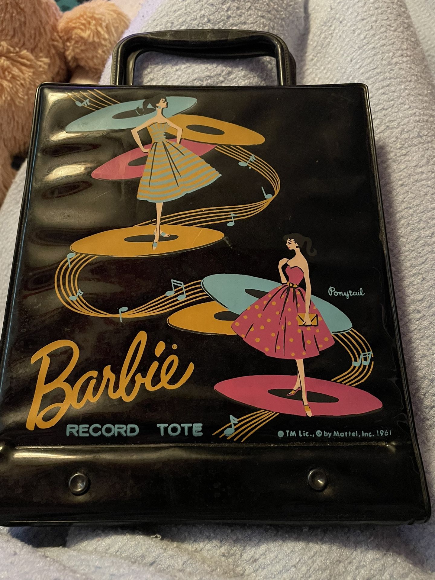 1961 Vintage Barbie Record Tote