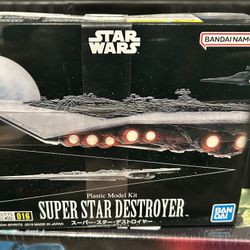 Star Wars Superstar Destroyer, Plastic Model Kit, Bandai