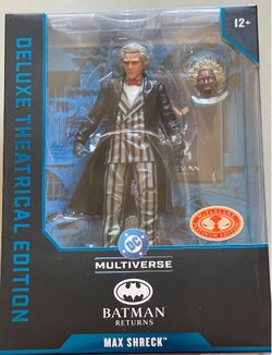 Mcfarlane Toys DC Multiverse Batman Returns Max Shreck 7" Action Figure Platinum