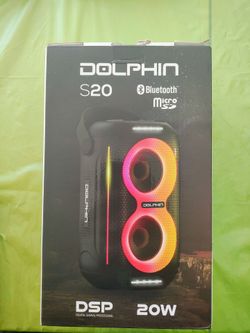D20 Dolphin Speaker