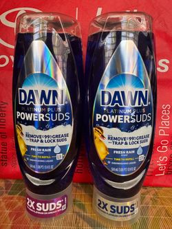 Dawn Powersuds dishwashing liquid - fresh rain scent