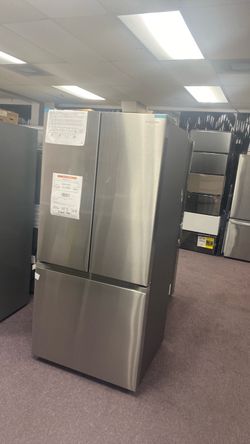 Samsung 17.5 cu. Ft. Smart Counter Depth 3-Door French Door Refrigerator