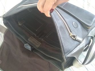 Cole Haan Leather Messenger Bag