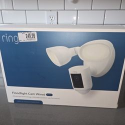RING Floodlight Cam Wired PRO