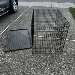 Large Dog Crate With Insert