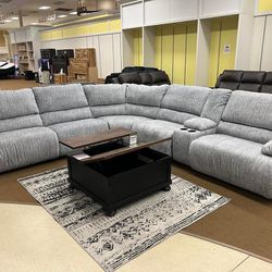 Reclining Sectional In Stock For Fast Delivery 