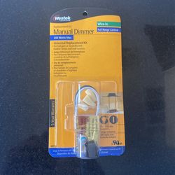 Multiple Manual Dimmer Replacement Kits!