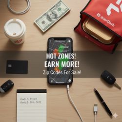 DoorDash Dasher Zip Codes - Maximize Your Earnings! (Negotiable)