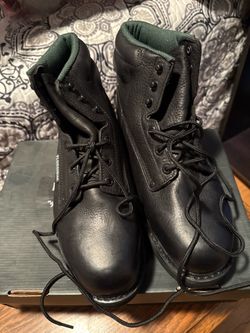 Florsheim Work Utility 6" Steel Toe Work Boots - Men’s 9.5