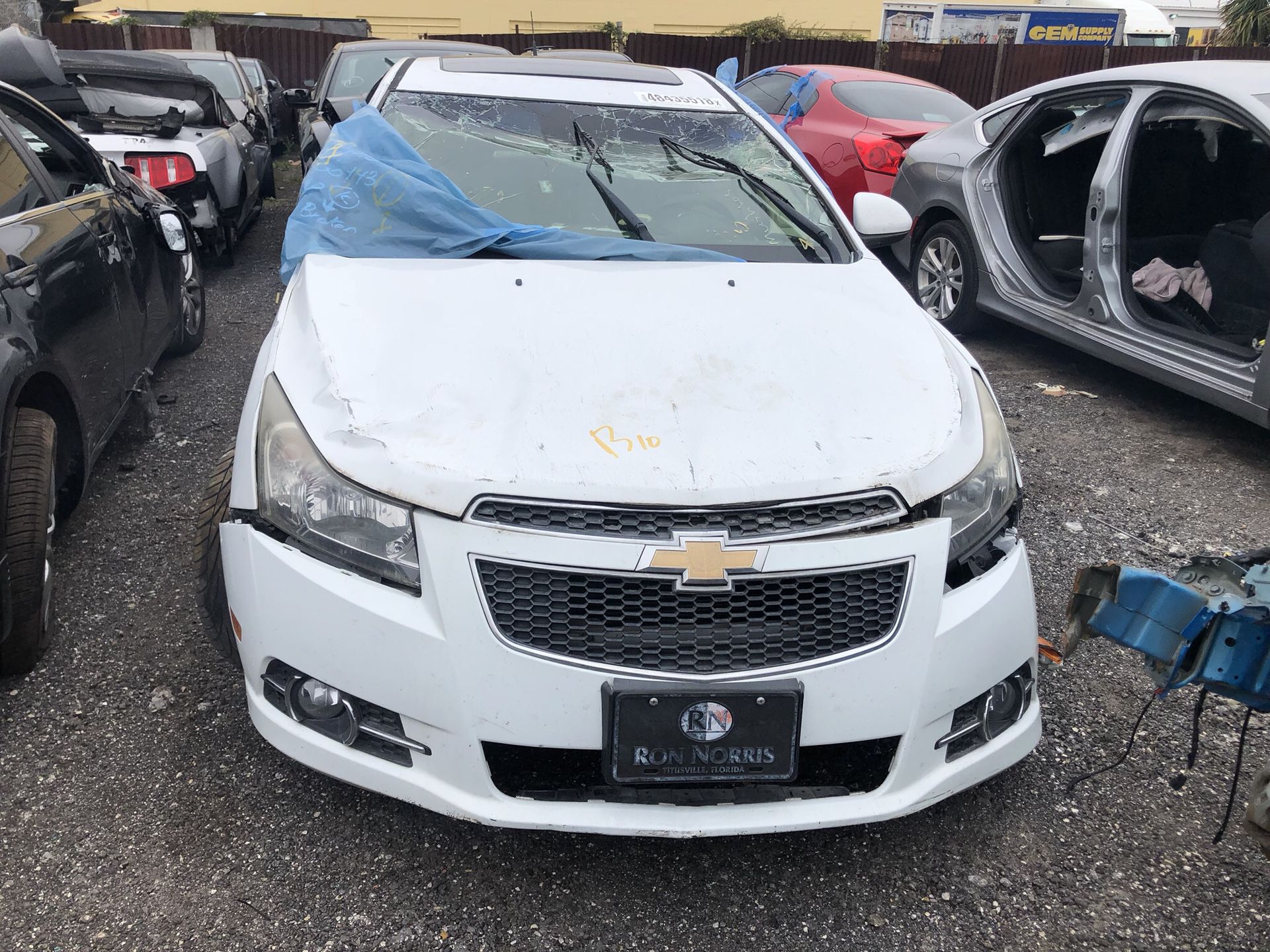 2012 Chevy Cruze parts only