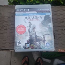 Assassin's Creed 3 Ps3