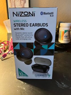 Nizoni Wireless Stereo Earbuds with Mic