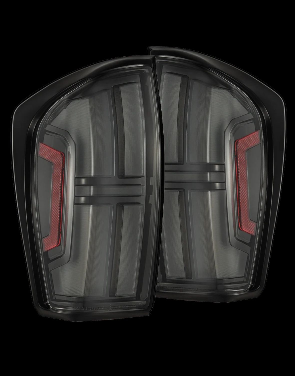 16-23 Toyota Tacoma NOVA-Series Prismatic LED Tail Lights Black