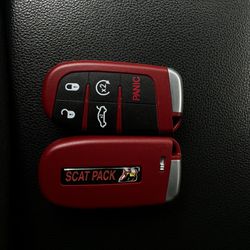 Scat Pack Custom Red Key