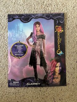 Disney Descendants 3 Audrey Costume Small 4-6