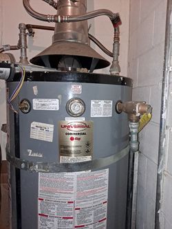 Commercial hot water heater