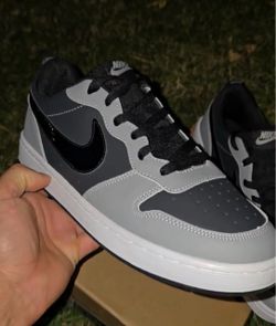 Nike Court Borough Low 2 GS 'Anthracite Stadium Grey' size 9