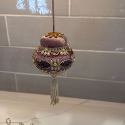 Vintage Beaded Ornament