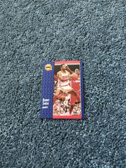 Rockets Fleer '91 Kenny Smith