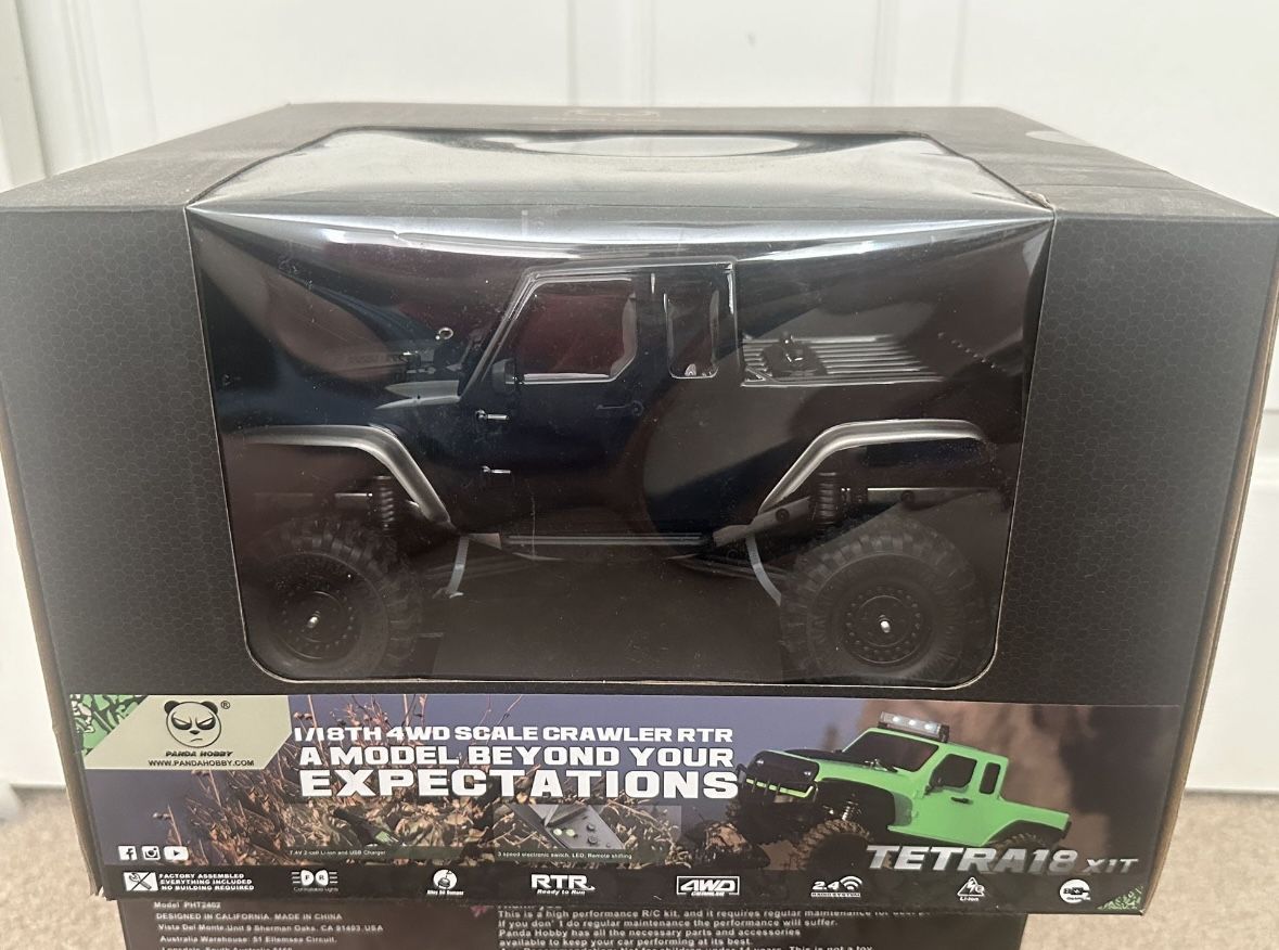 Panda Hobby - 1/18 Tetra18 X1T RTR Scale Mini Crawler, 