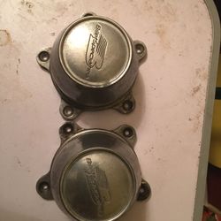 2-BILLET SPECIALTIES CENTER CAPS FOR BILLET RIMS USED IN GOOD CONDITION $20.00