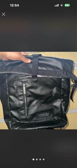 Black Versace Backpack