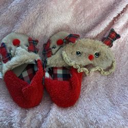 House shoes with eye mask new