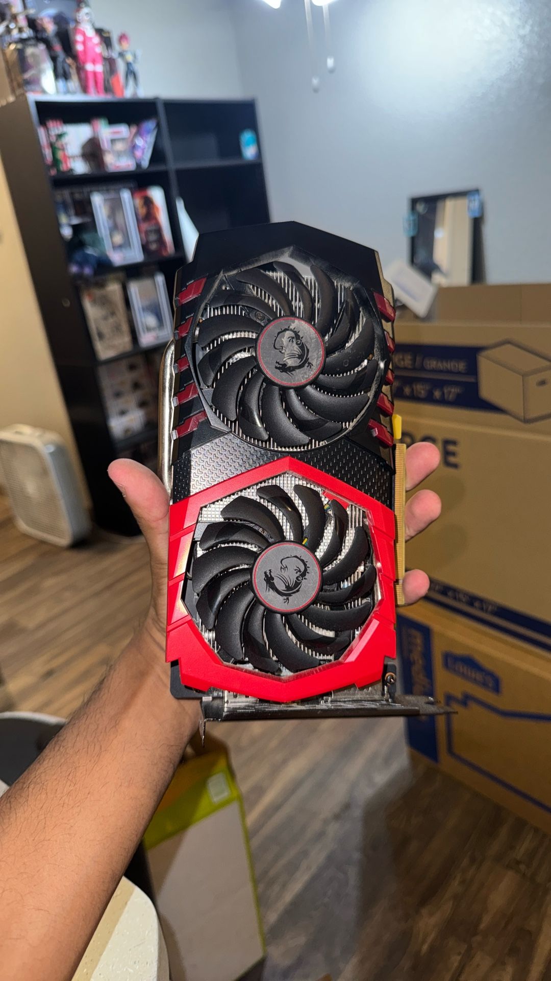 MSI Graphic Cards 4GB GDDR5 GeForce GTX 1050 Ti Gaming X 4G