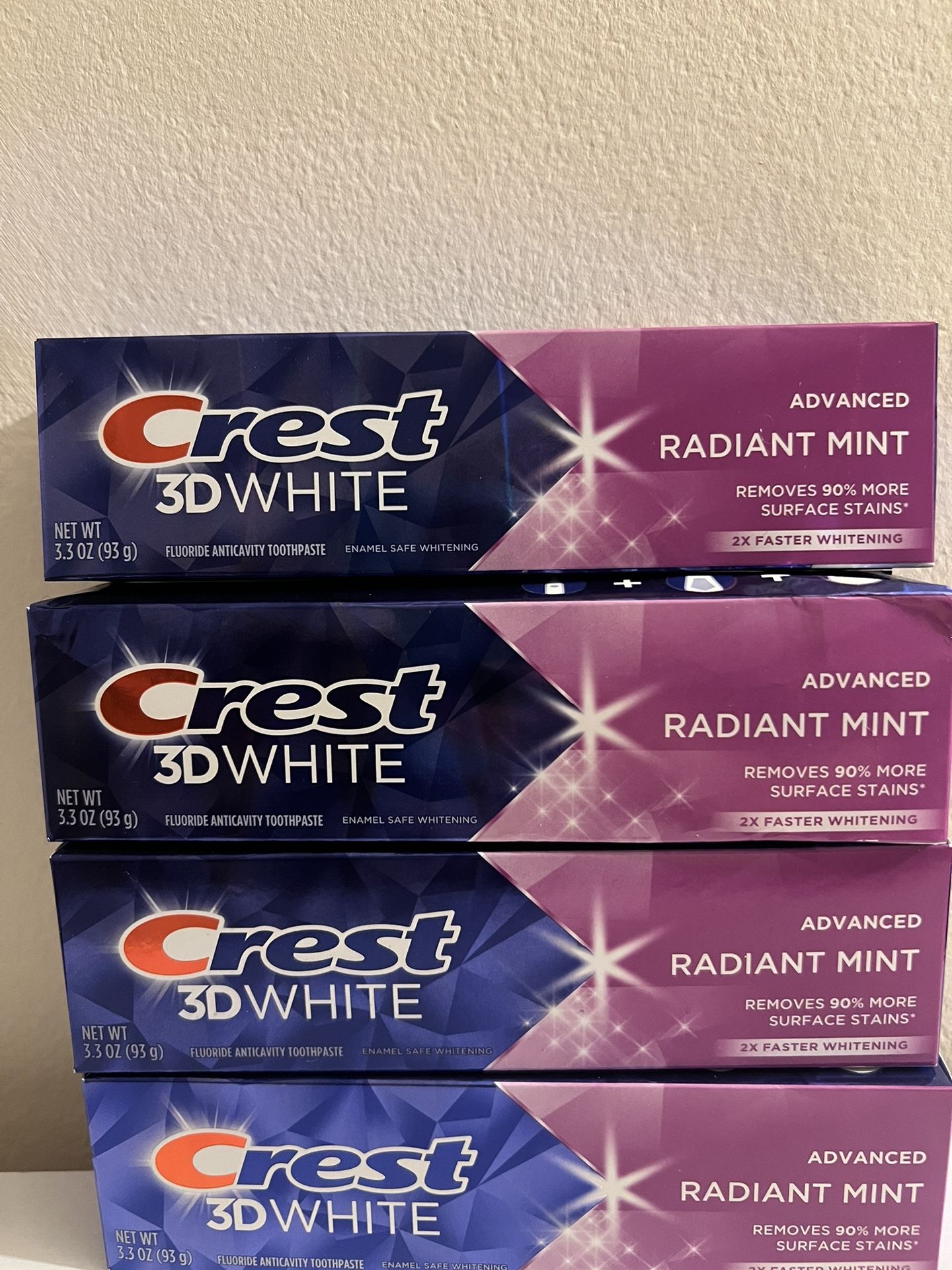 Crest 3 D White 4/$10