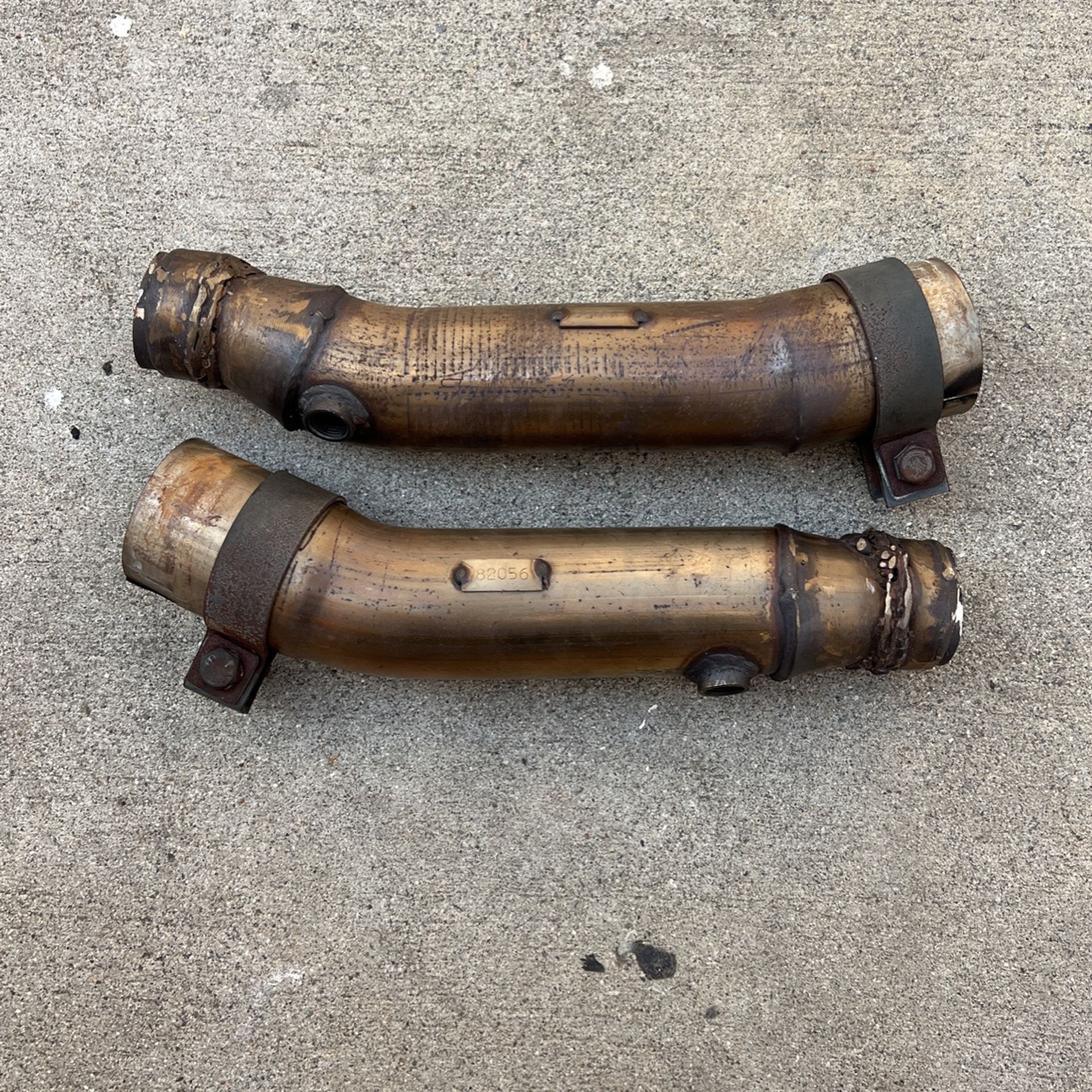 BMW E39 540i E38 740i M62 Supersprint Headers Connecting Pipes