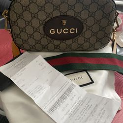  Gucci Ophidia GG Camera Bag — Authentic