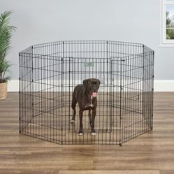 Brand New  8 Panel 48" Tall Xl Dog Playpen Shapeable Dog Cage Animal Play Yard 16ft Long Indoor Outdoor Pet Exercise Pen