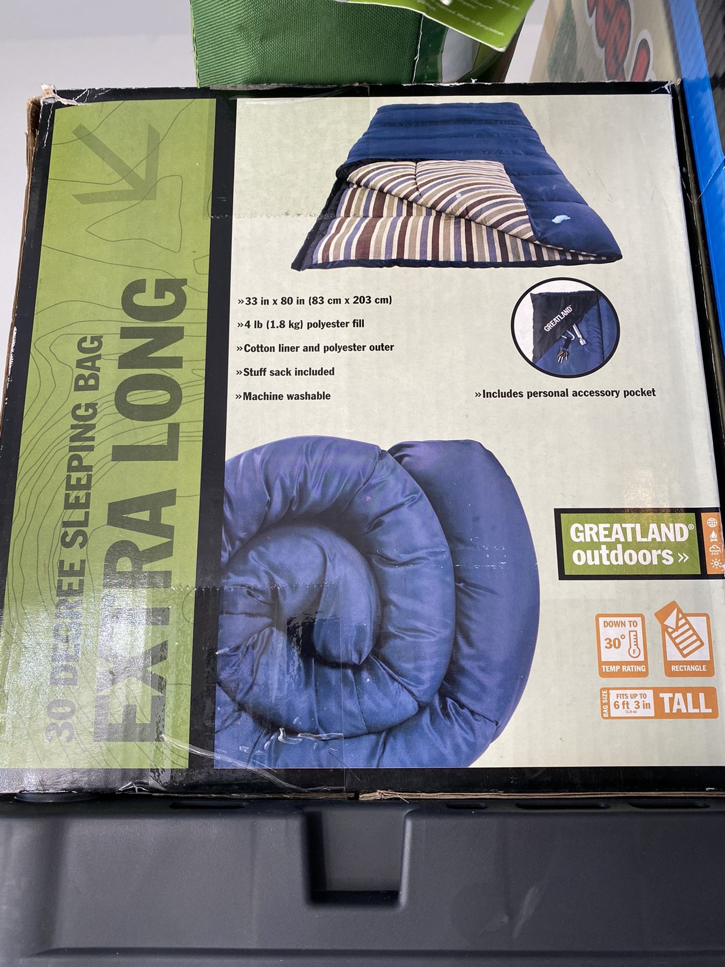 Sleeping Bag Extra Long 30 degree