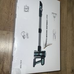 Foppapedretti 4-in-1 Cordless Vacuum Cleaner, Gray/Green