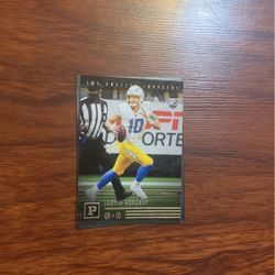 NFL Cards  Herbert Rookie 