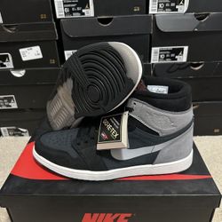 Jordan 1 Retro High Element Gore-Tex Black Particle Grey DB2889-001 size 11 Brand New 