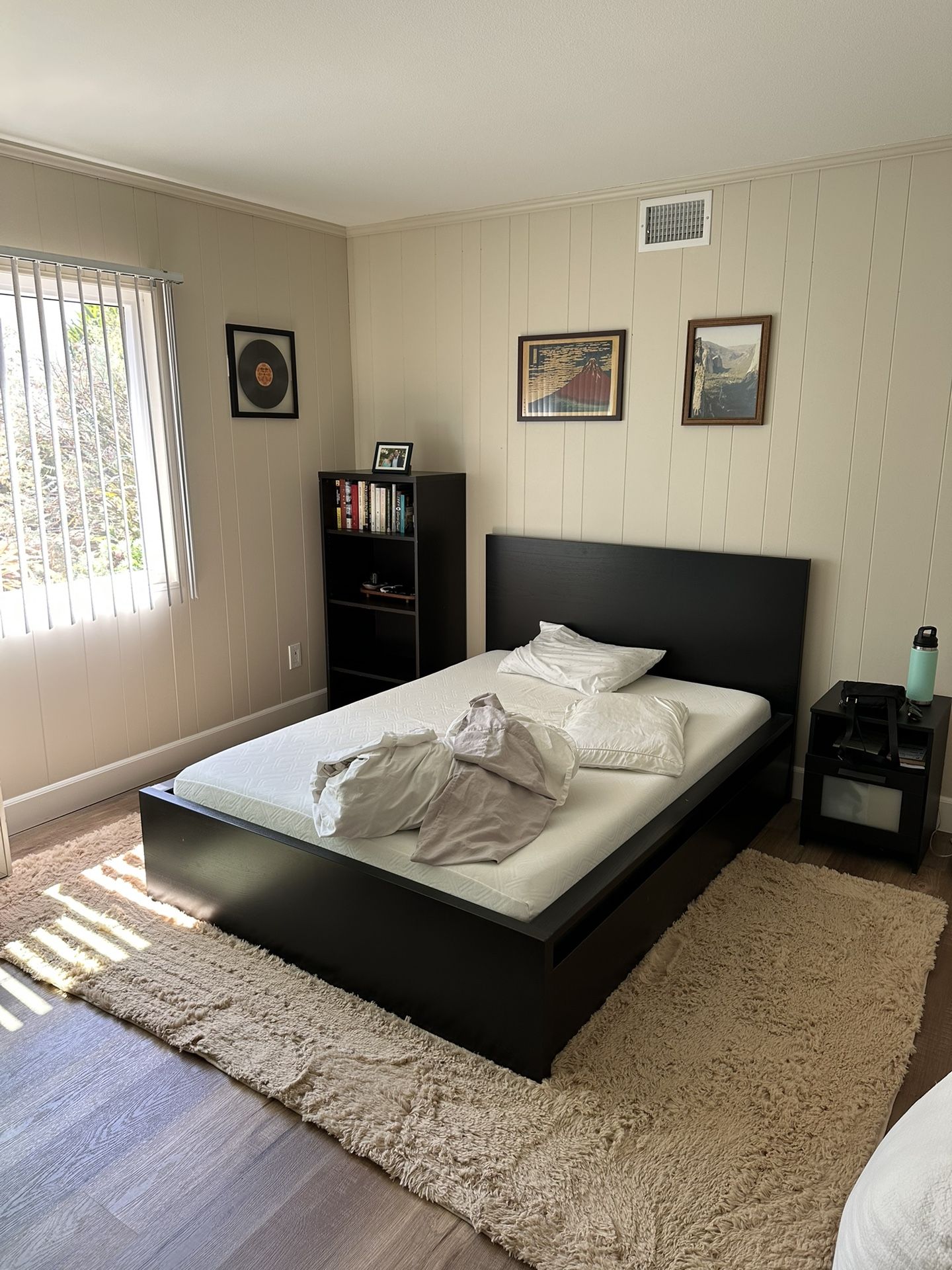 Ikea Malm Bed Frame with Two Drawers