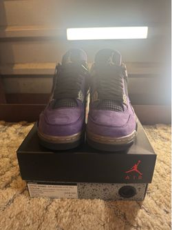 Travis Scott 4 Sample size 8.5 purple