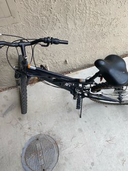 Black Mountain Bike Full Suspension