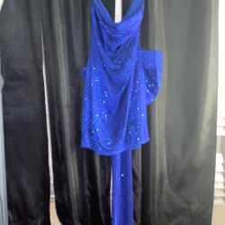 Allison And Kelly Dress Royal Blue