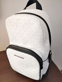Authentic Michael Kors Cooper Sling Bag | White | Like-New Condition